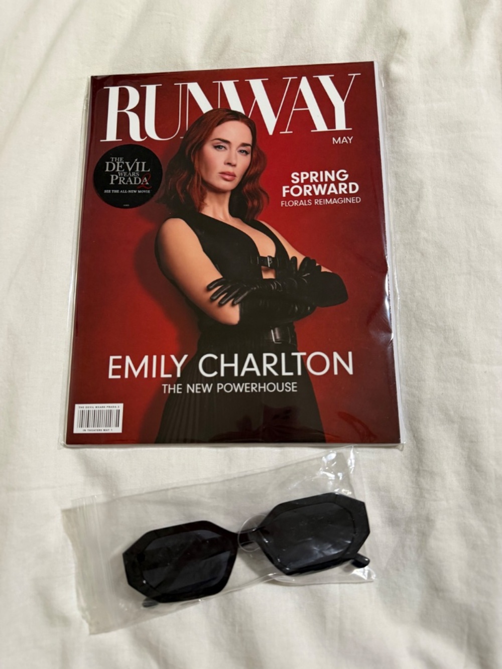 Devil Wears Prada 2 , Runway Magazine and sunglasses - Picture 5 of 7